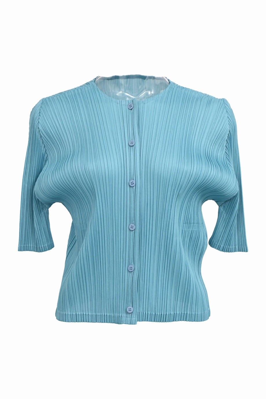 [WW51504] Pleats Please Issey Miyake | Short sleeve top ZeroWaste Construction