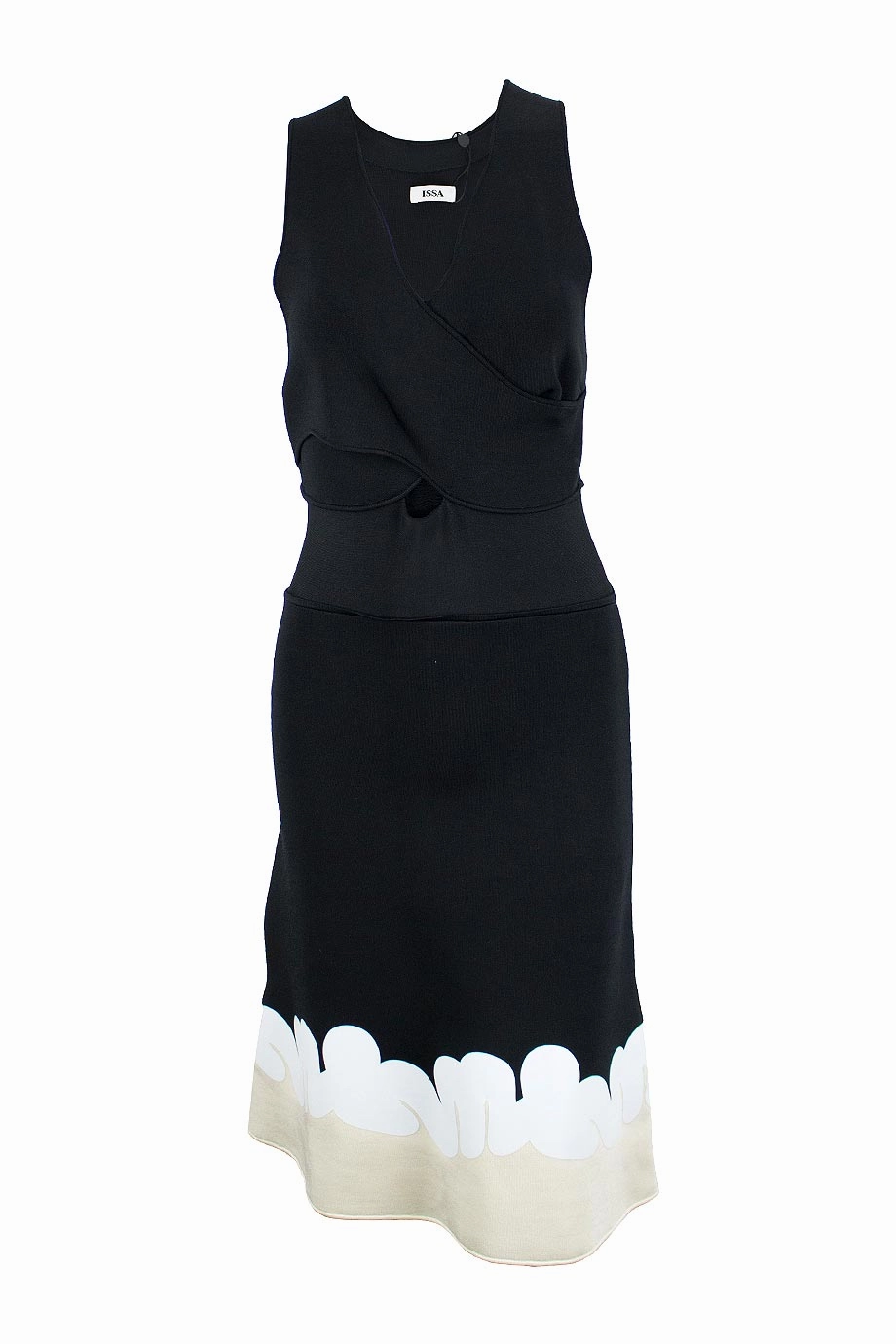 everyday staple Dropped-Waist [WW8135] Issa | Midi Dress