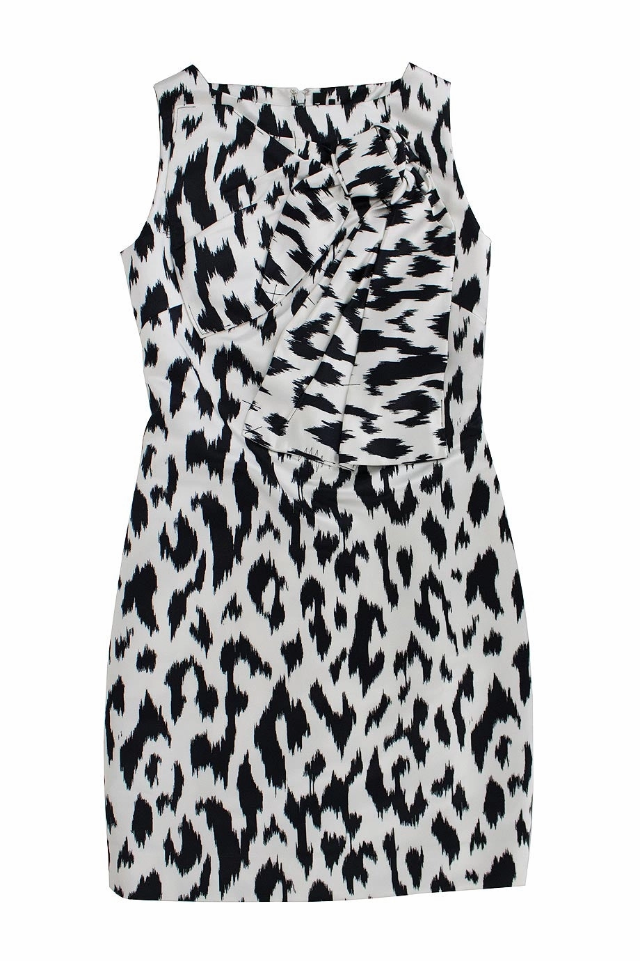 Leg-Lengthening Sleek Draping [WW9414] Calvin Klein  | Midi Dress