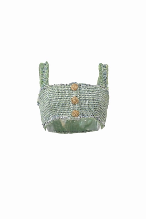 [WW34562] Self-Portrait | Sleeveless Top High Visibility Trim MoistureWicking Technology