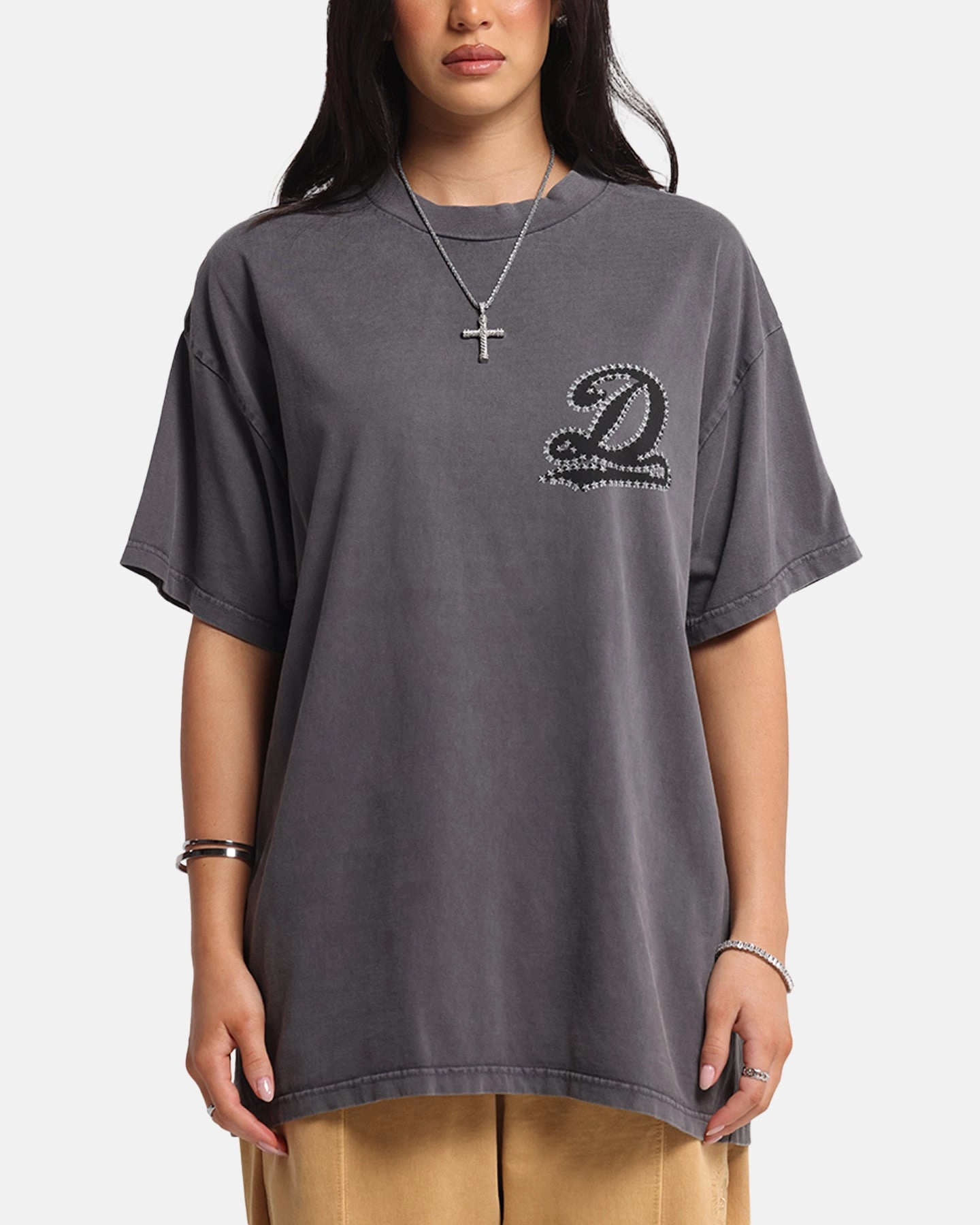 Formal Shirt PreWashed Dreamville Stars T-Shirt Vintage Grey