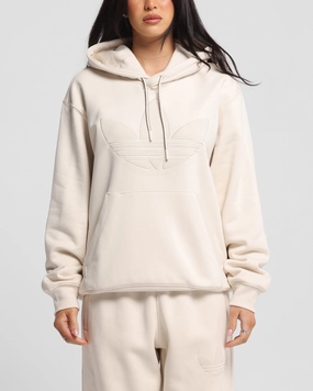 Soft Touch Blend Adidas Originals 70's Hoodie Wonder White