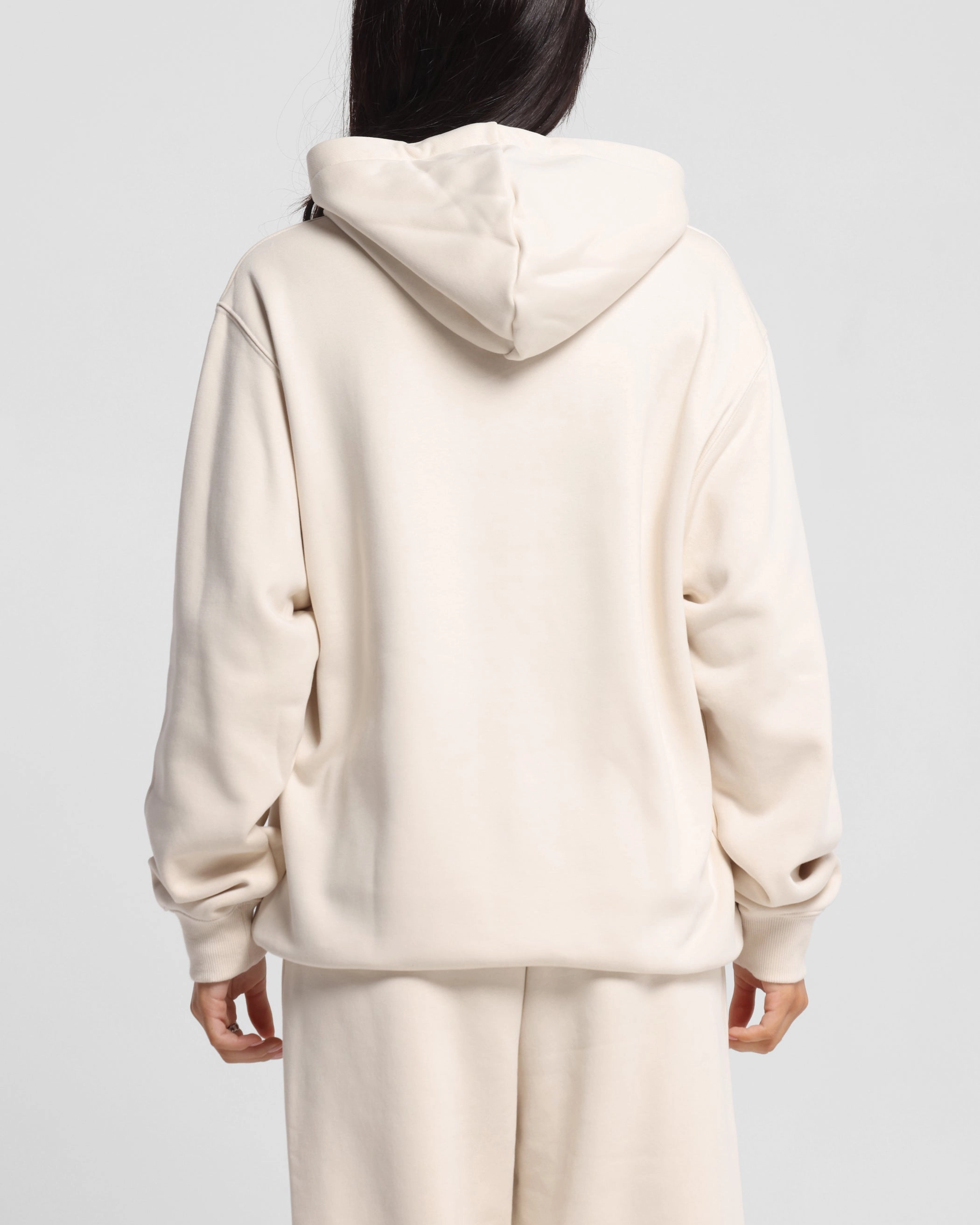 Adidas Originals 70's Hoodie Wonder White Hypoallergenic Lining ConvertibleCollar