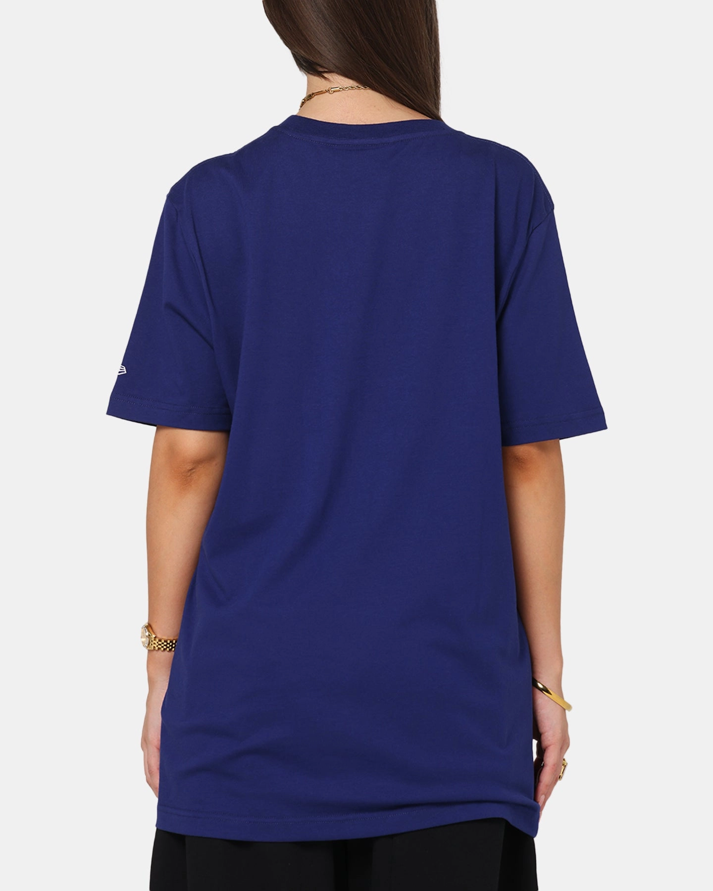 Quick Access Pockets New Era Los Angeles Dodgers 'Hyperfly Katakana x MLB' T-Shirt Dark Blue