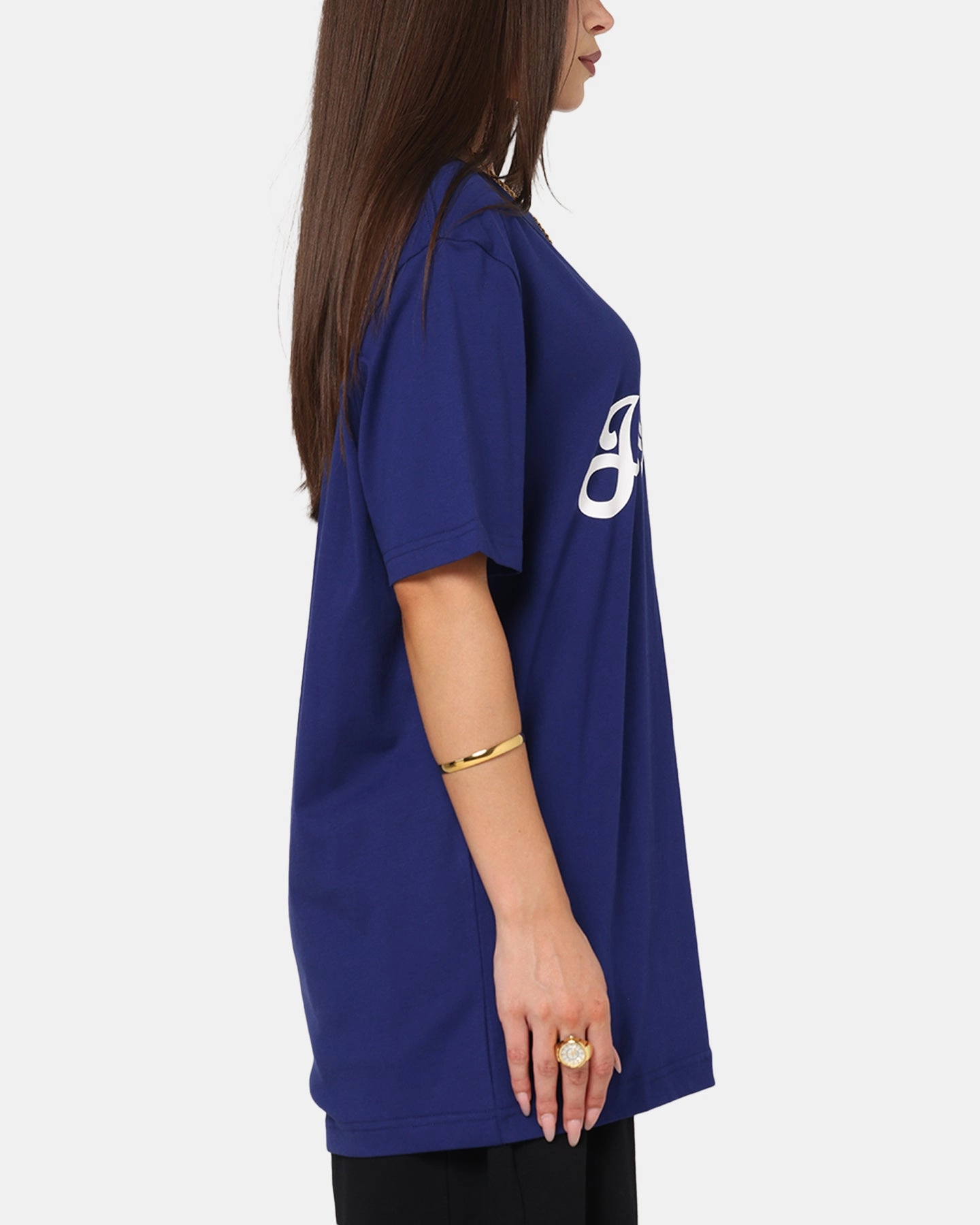 New Era Los Angeles Dodgers 'Hyperfly Katakana x MLB' T-Shirt Dark Blue MultiPocket