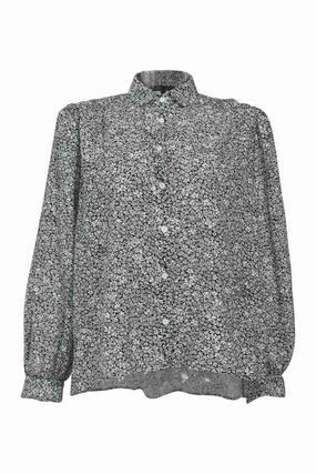 Athleisure Trend Reinforced Elasticity [WW39735] Maje | Shirt