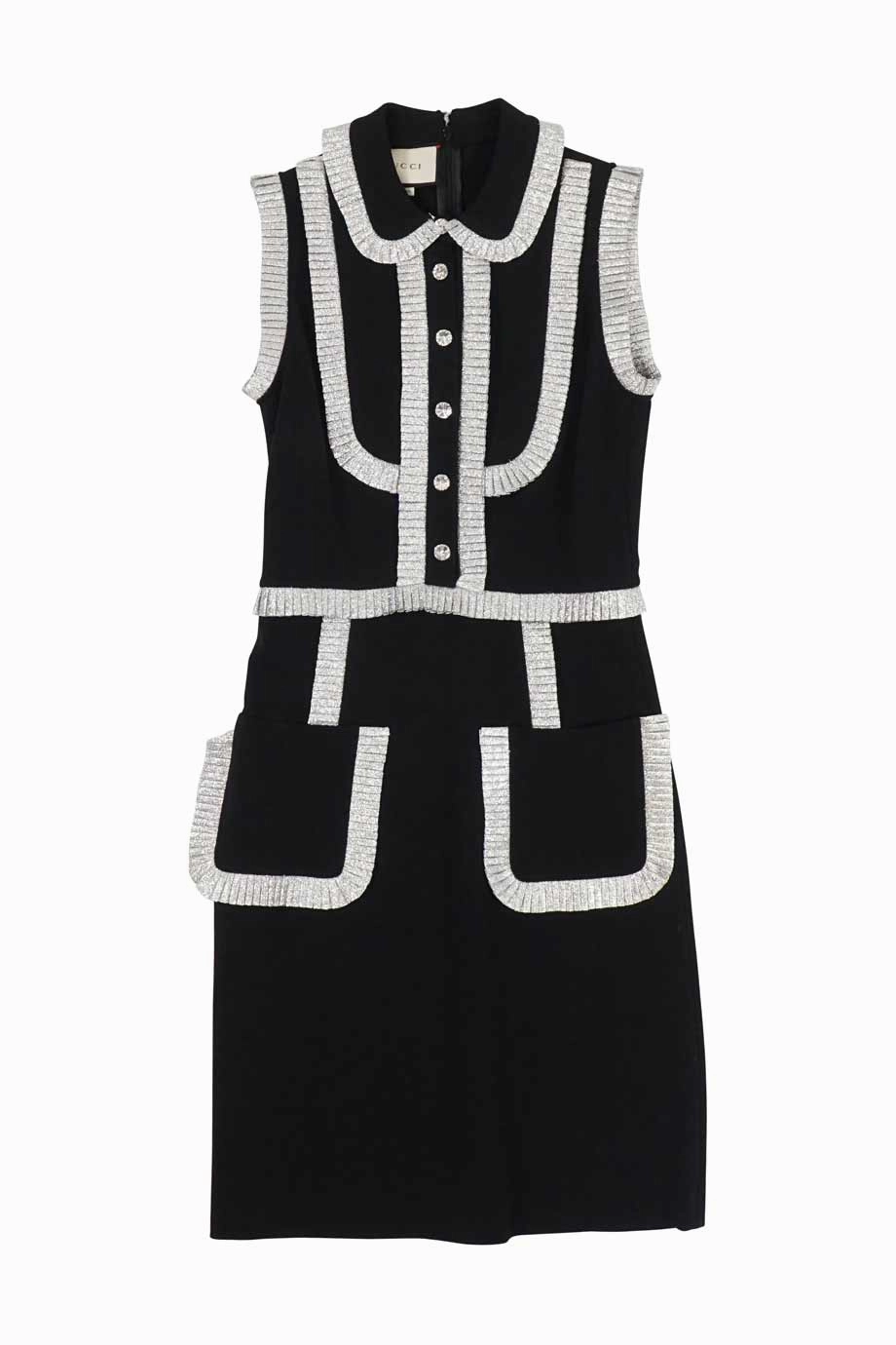 [WW30390] Gucci | Mini Dress Tiered Skirt