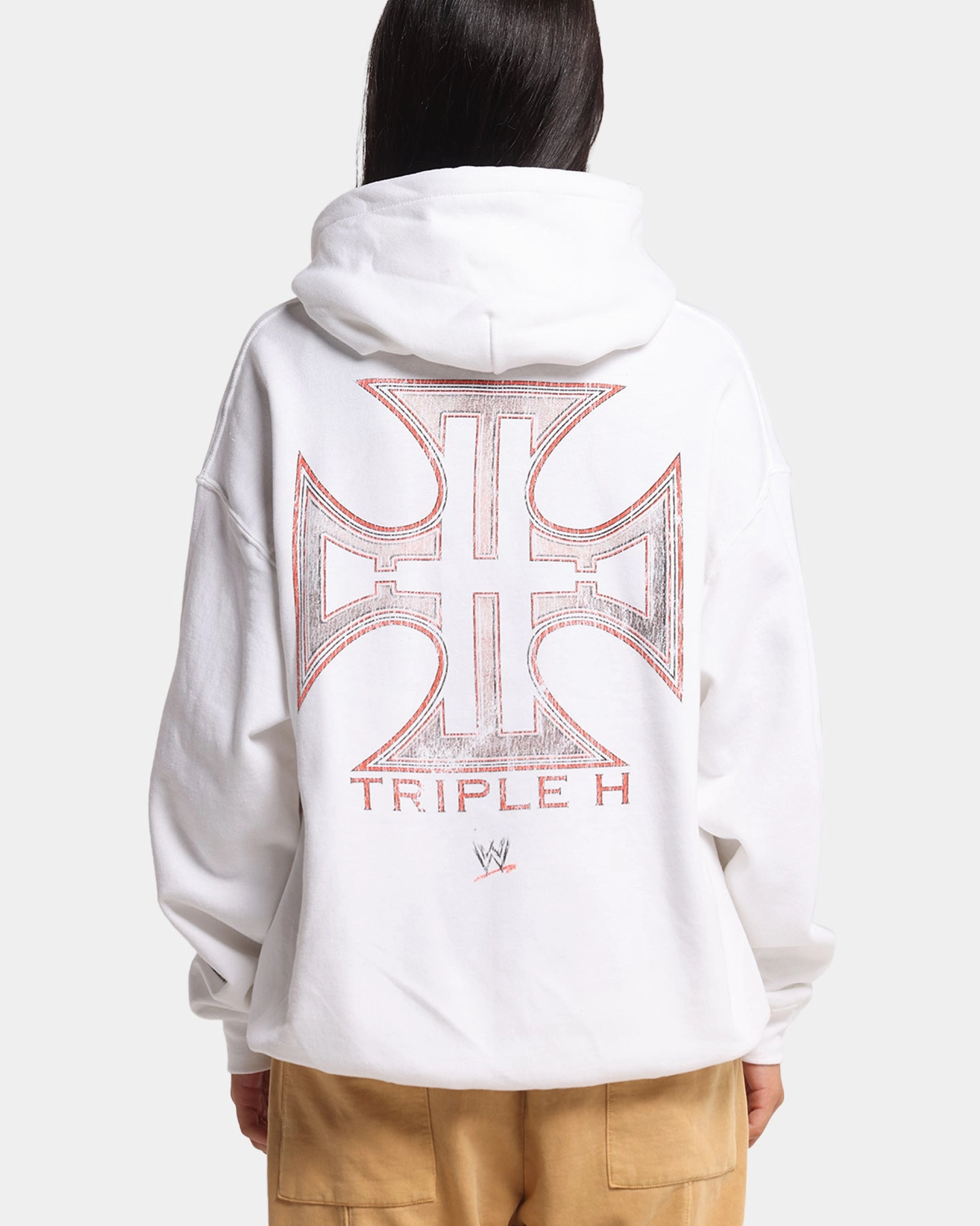 Culture Kings X WWE Triple H Wrestlemania XLI Premium Hoodie White All-Purpose