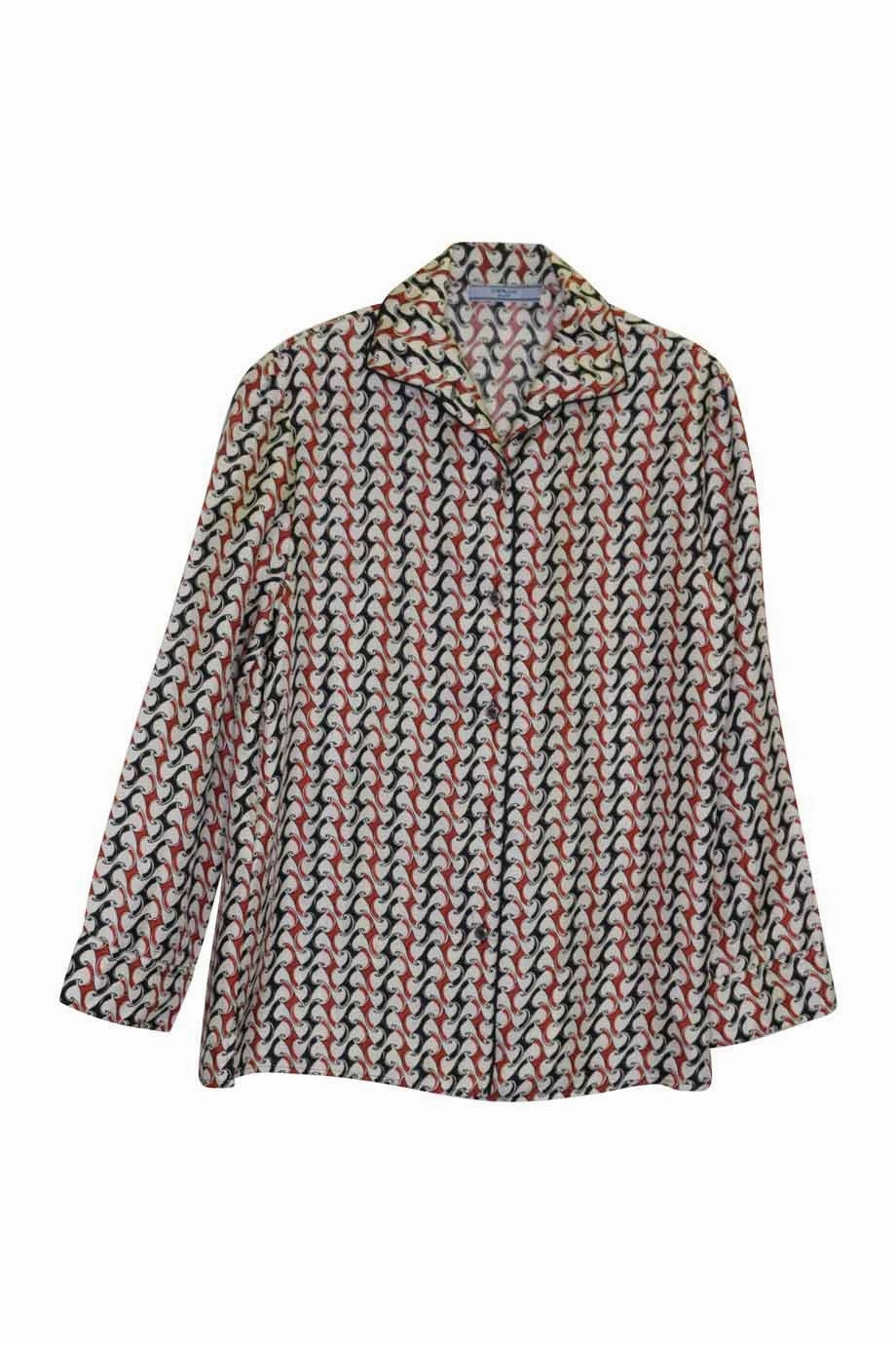 [WW22692] Prada | Shirt Sustainable Material Relaxed Comfort