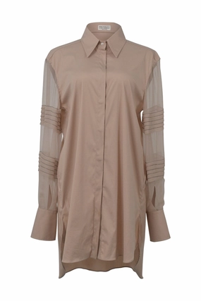 Wave Soft Art-Gallery [WW37289] Brunello Cucinelli | Shift dress