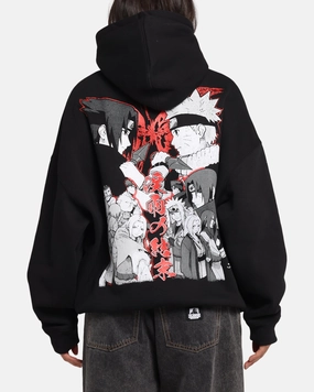 Reinforced Buttonholes 73 Studio X Naruto The End Of Tears Premium Hoodie Black