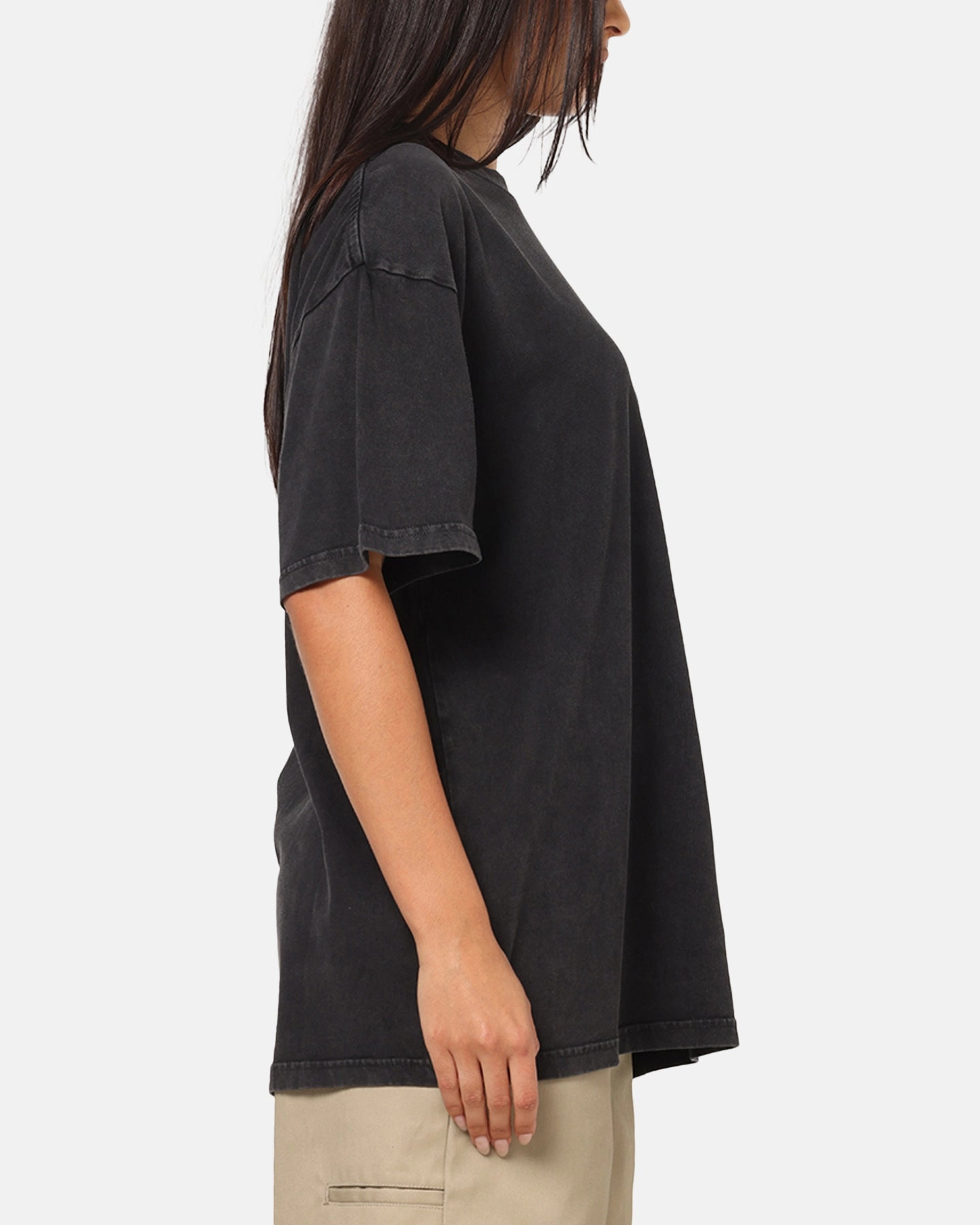 American Thrift New Standard T-Shirt Black Acidwash CarbonNeutral Production