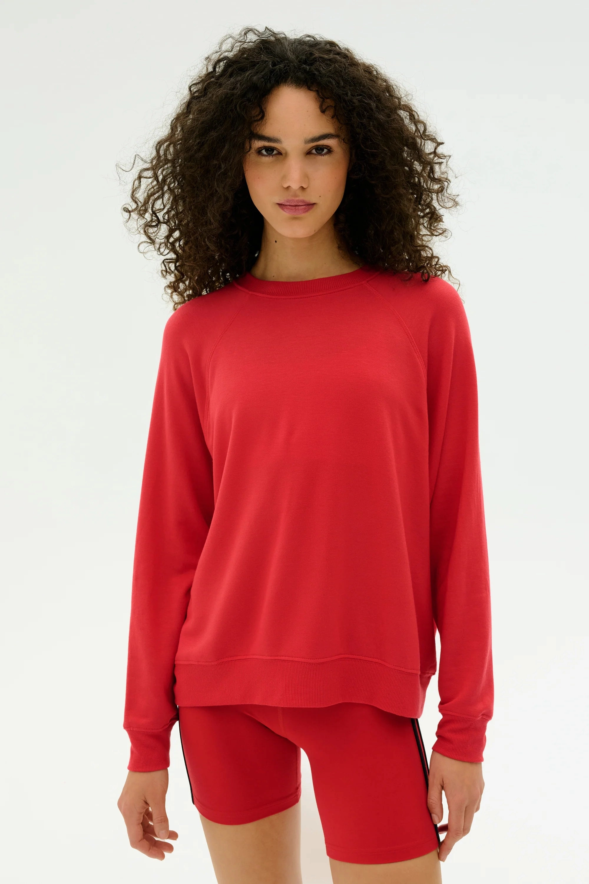 Loose Blouse Andie Oversized Fleece Sweatshirt