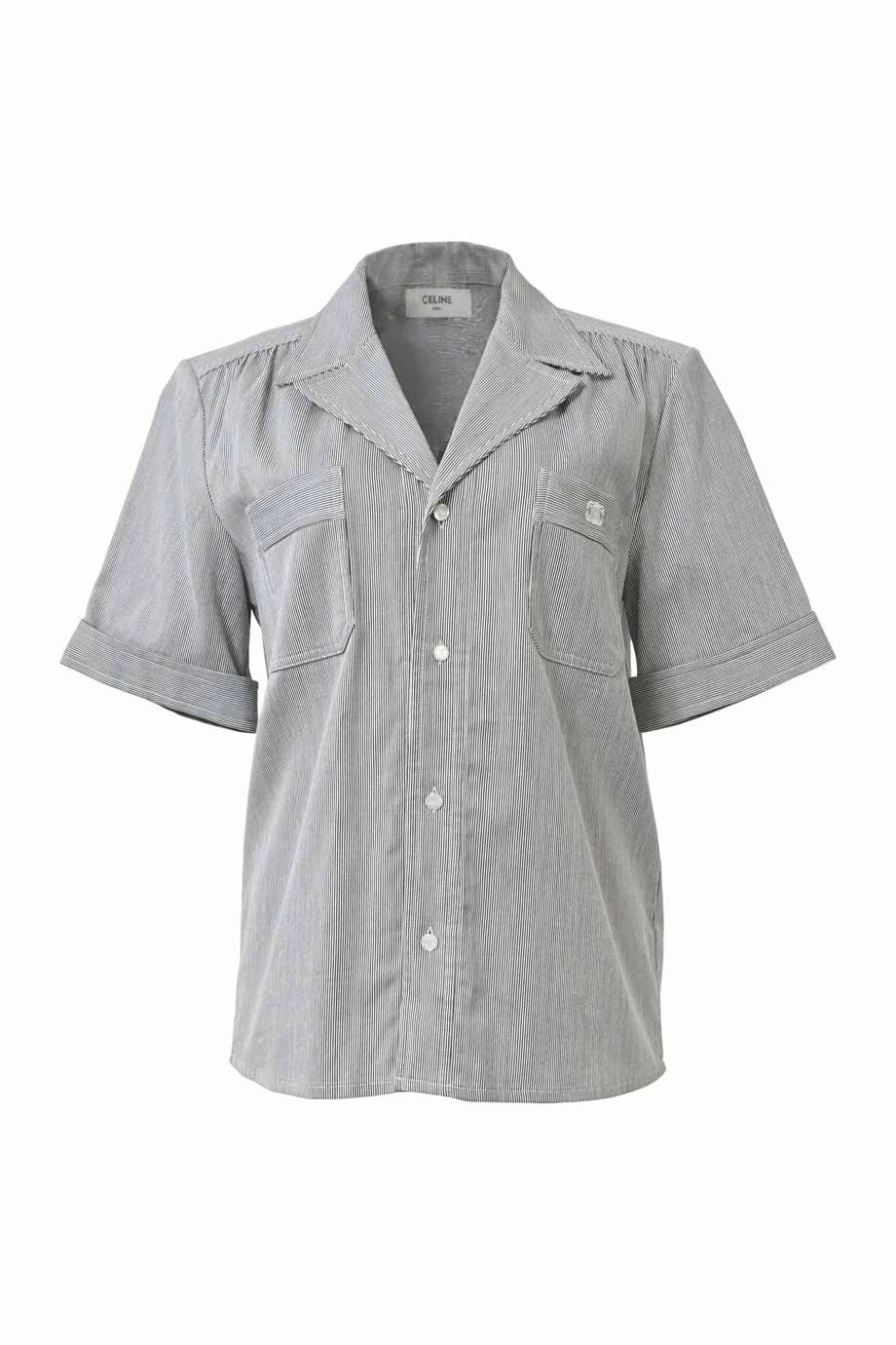 Breathable Style Trendy Layer [WW37444] Celine | Shirt