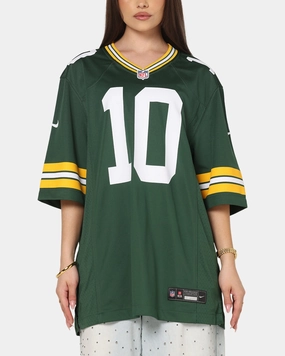 Nike Green Bay Packers Jordan Love #10 Home Game NFL Jersey Green AllPurpose Design EcoFriendly Dye