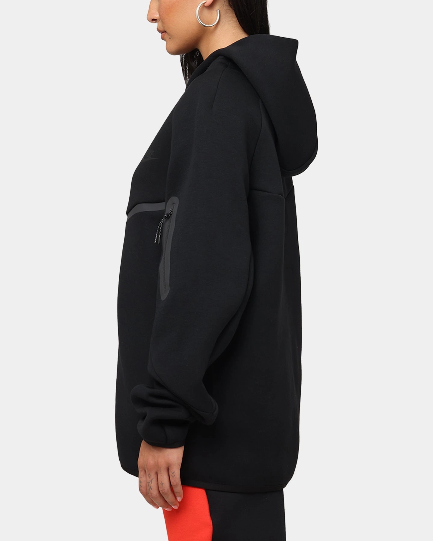 Nike Sportswear Tech Fleece Windrunner Jacket Black/Black NonRestrictive Armholes