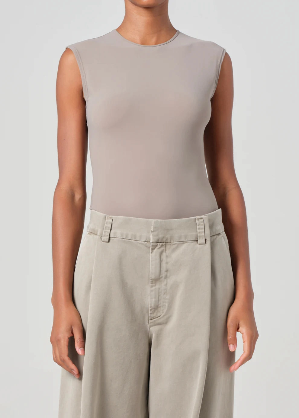 Anti Odor Treatment Aura Sleeveless Bodysuit