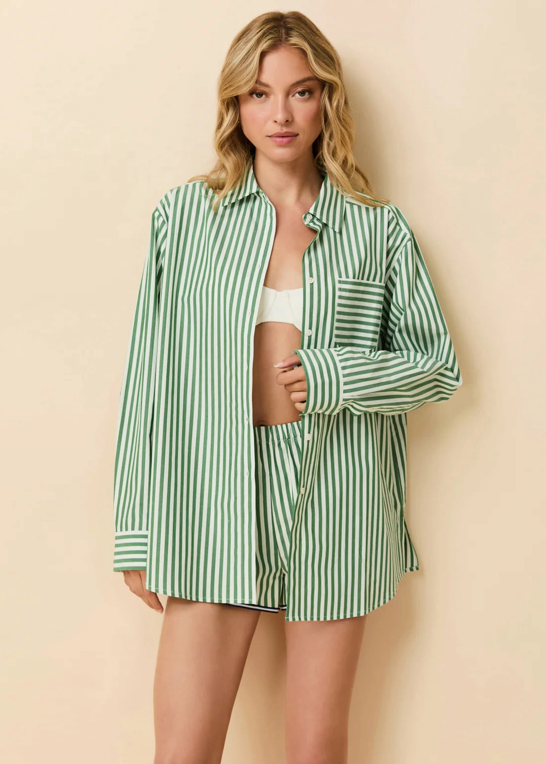 Avril Button Down AntiStaticInnerLining SnagResistant