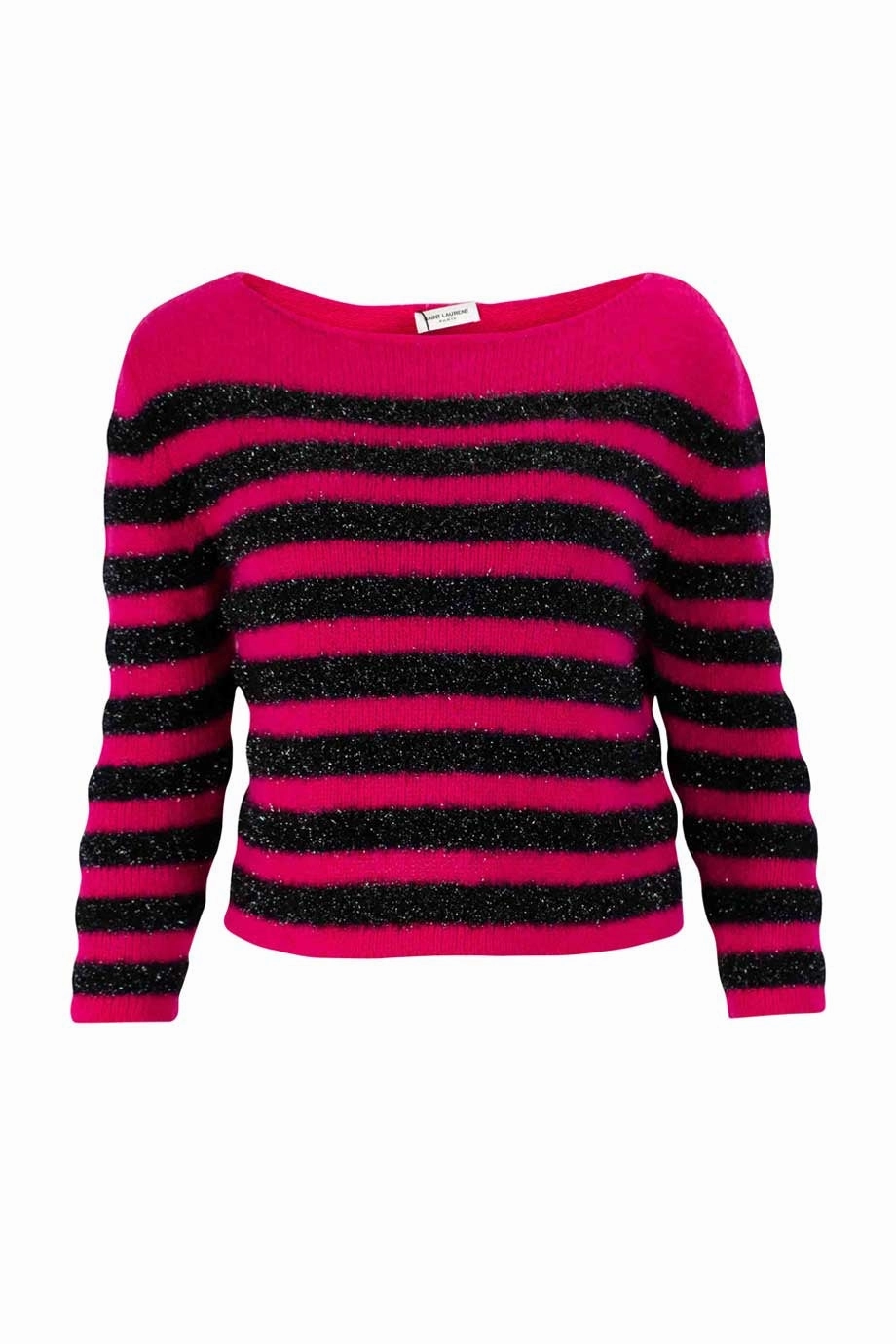 [WW14441] Saint Laurent | Knitwear Natural Fiber Blend Minimal Comforted