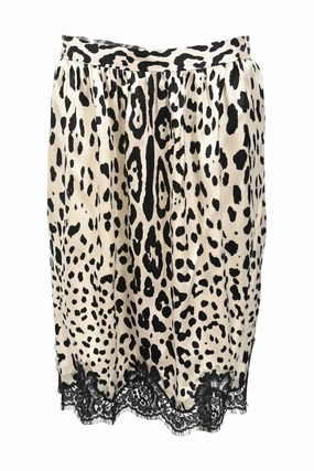 [WW47145] Dolce & Gabbana | Mini Skirt Seasonal Layering