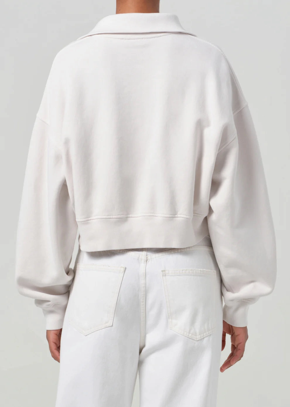 StaticResistant Material Bethan Quarter Zip Sweatshirt