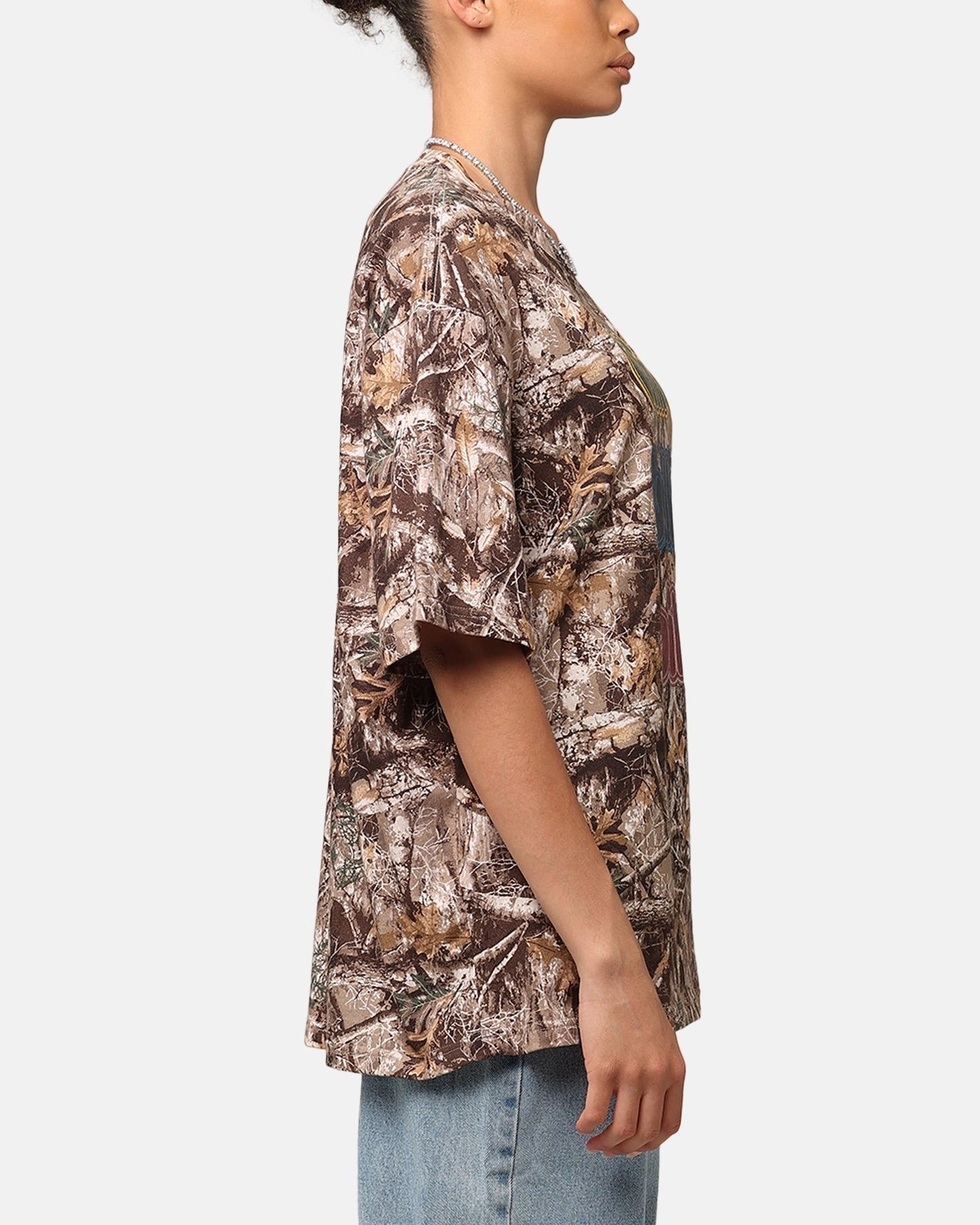 Billie Eilish Billie Billie Billie Organic Cotton T-Shirt Realtree BondedEdges Water Repellent Coating