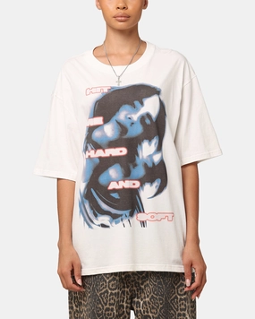 Billie Eilish Hit Me Hard And Soft Organic Cotton T-Shirt White Quick Dry Fabric EasyCareMaterial