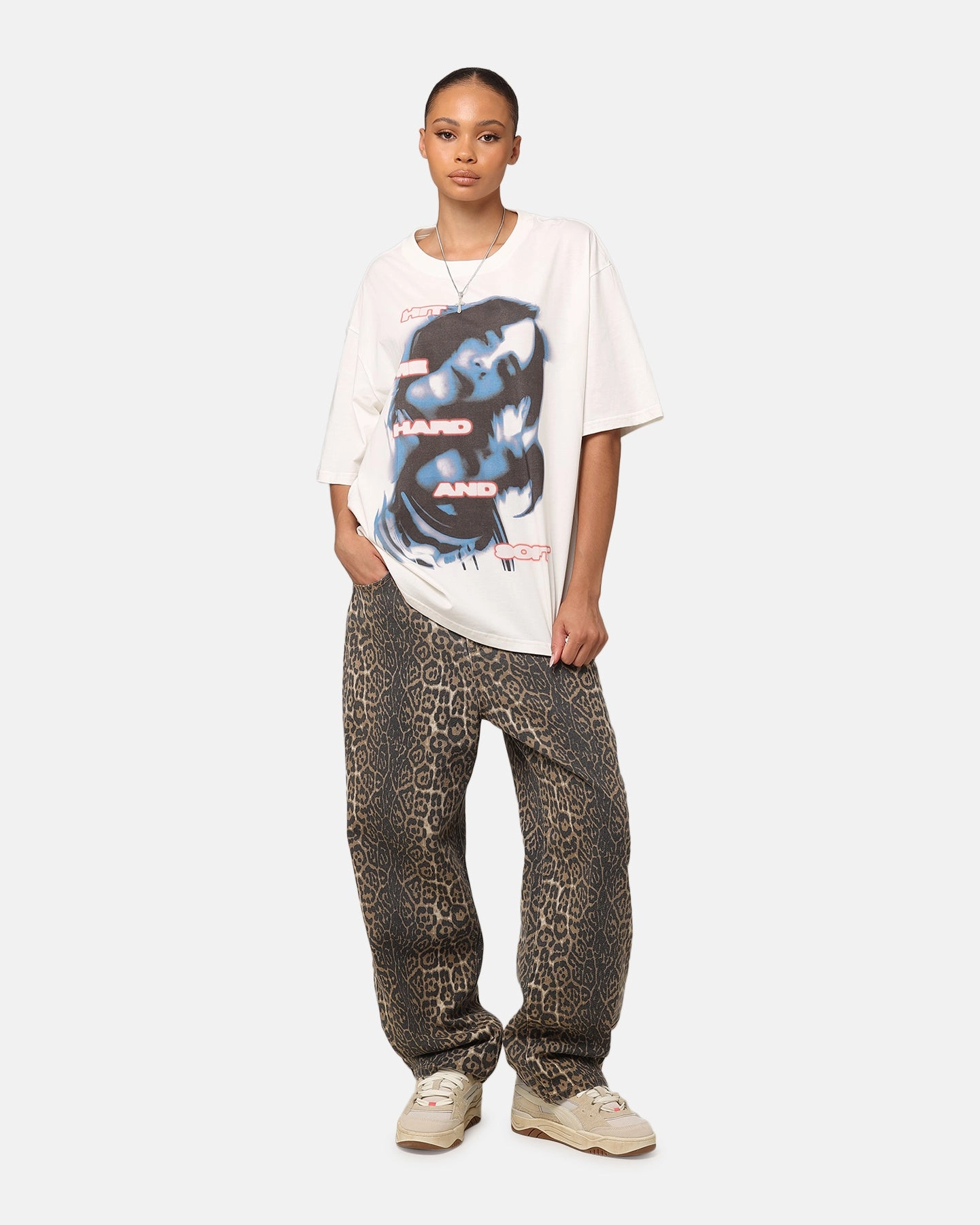 Billie Eilish Hit Me Hard And Soft Organic Cotton T-Shirt White Soft Brushed Finish