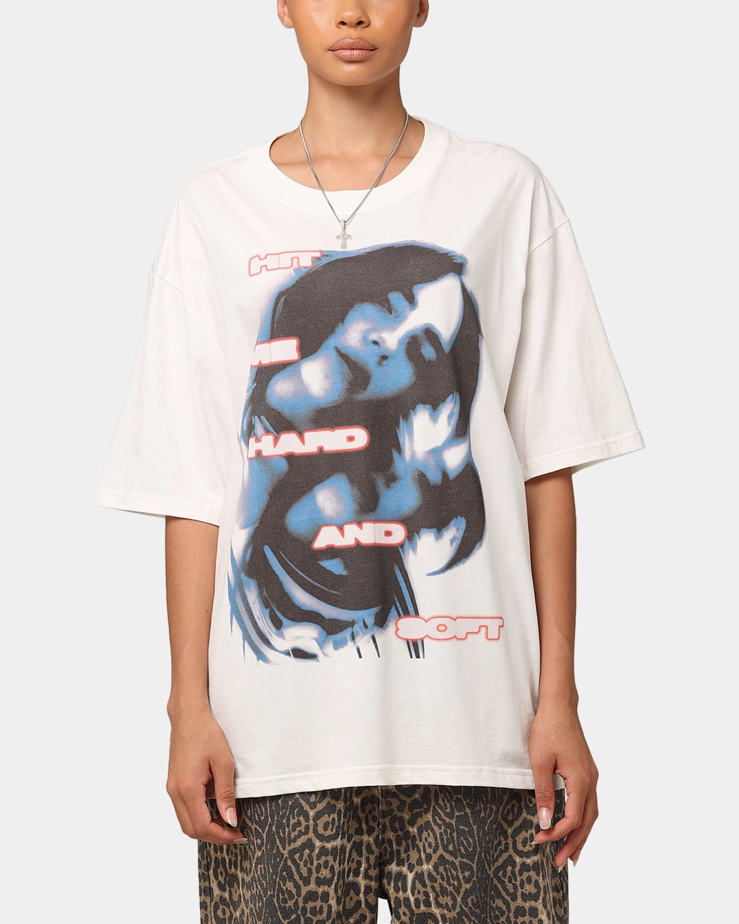 Billie Eilish Hit Me Hard And Soft Organic Cotton T-Shirt White Quick Dry Fabric EasyCareMaterial