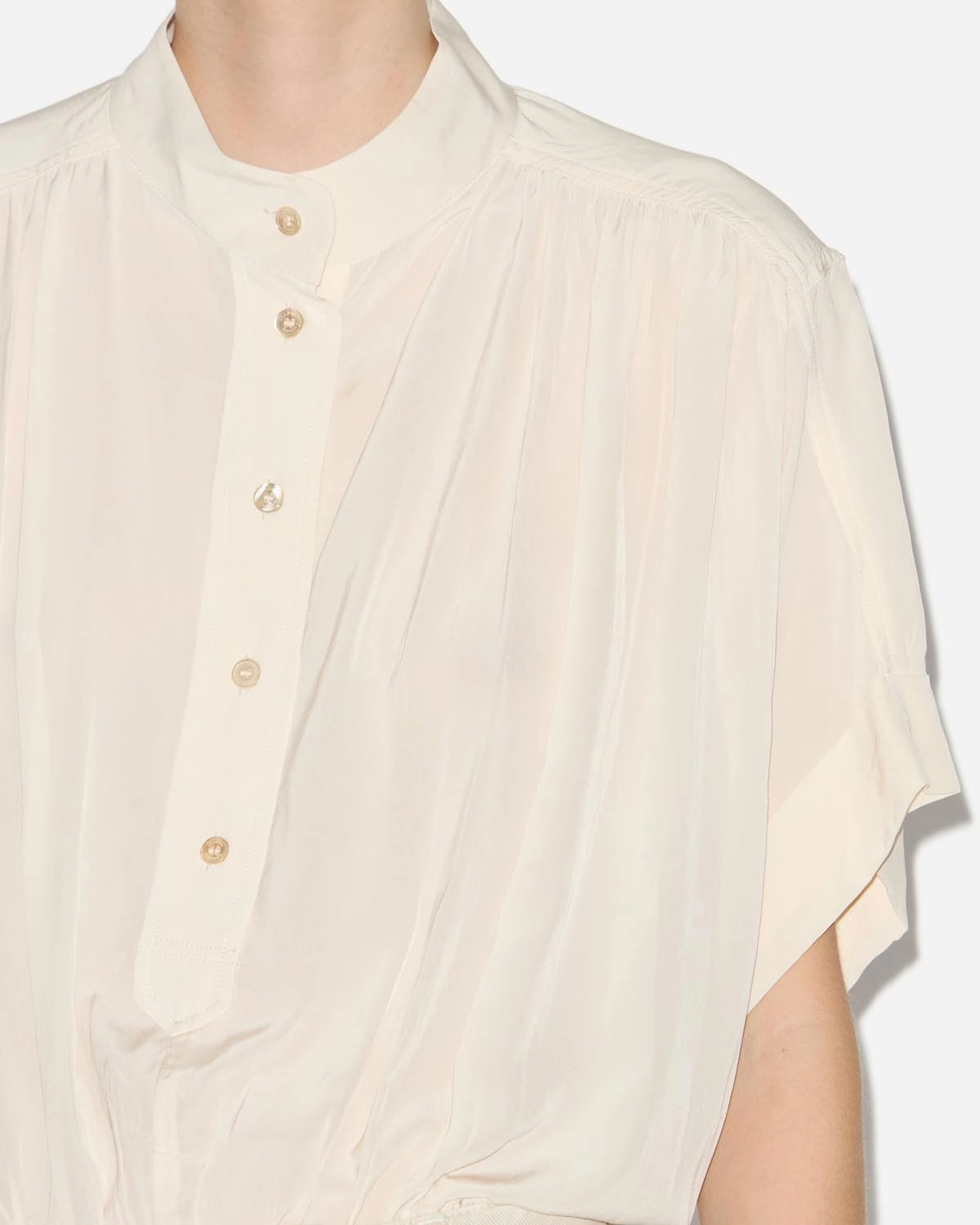 Multi Functional Pockets Fall Foliage AZALEA TOP