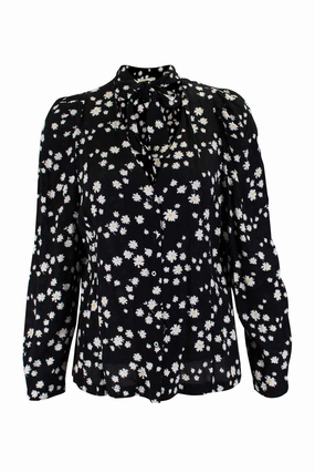 [WW13306] Maje | Shirt Athletic Look Subtle Print