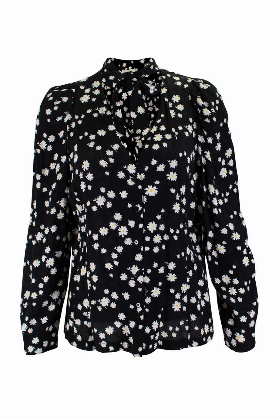 [WW13306] Maje | Shirt Athletic Look Subtle Print