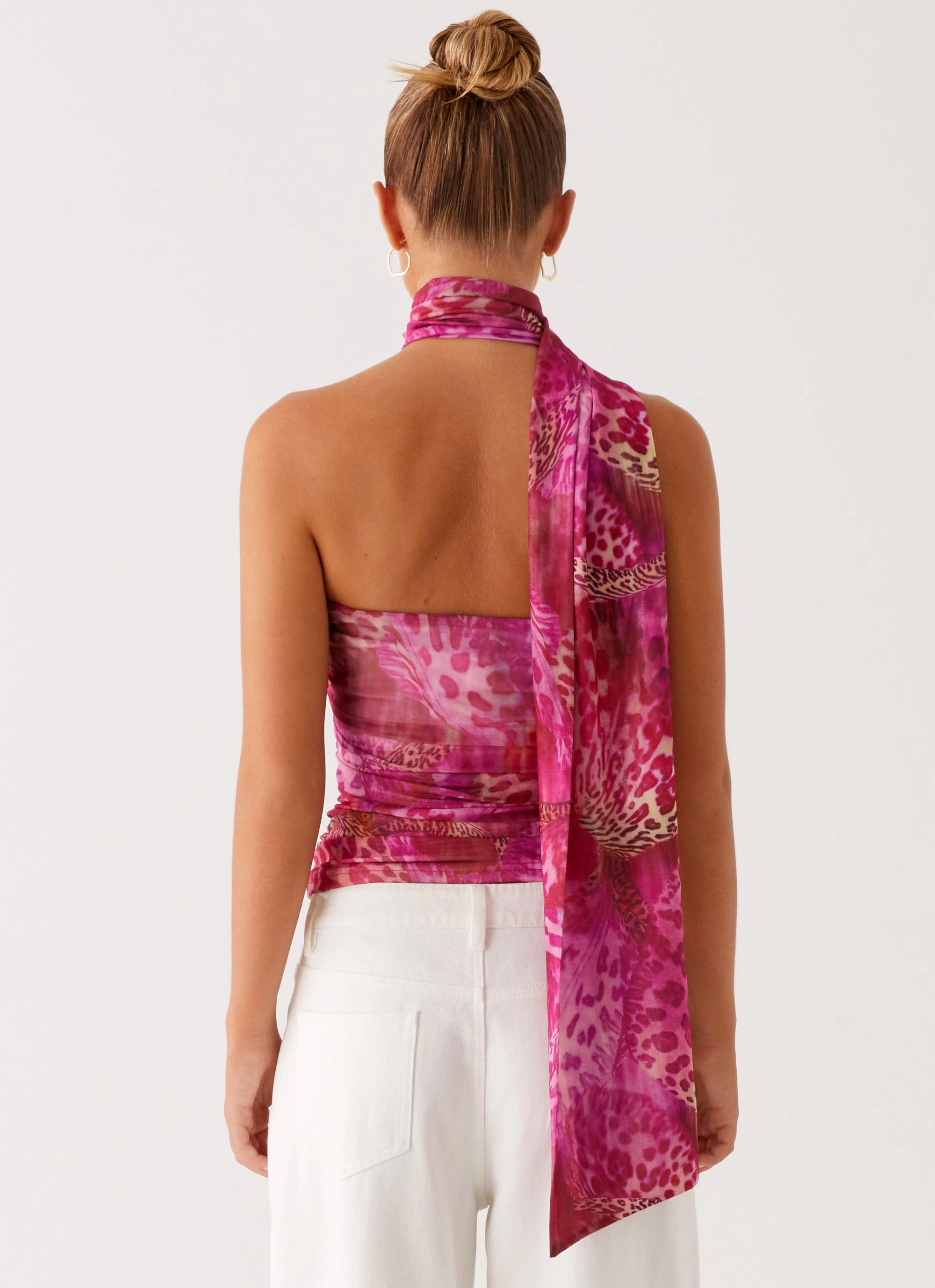 Breaking News Top - Lavender Lagoon Wind Resistant Fabric