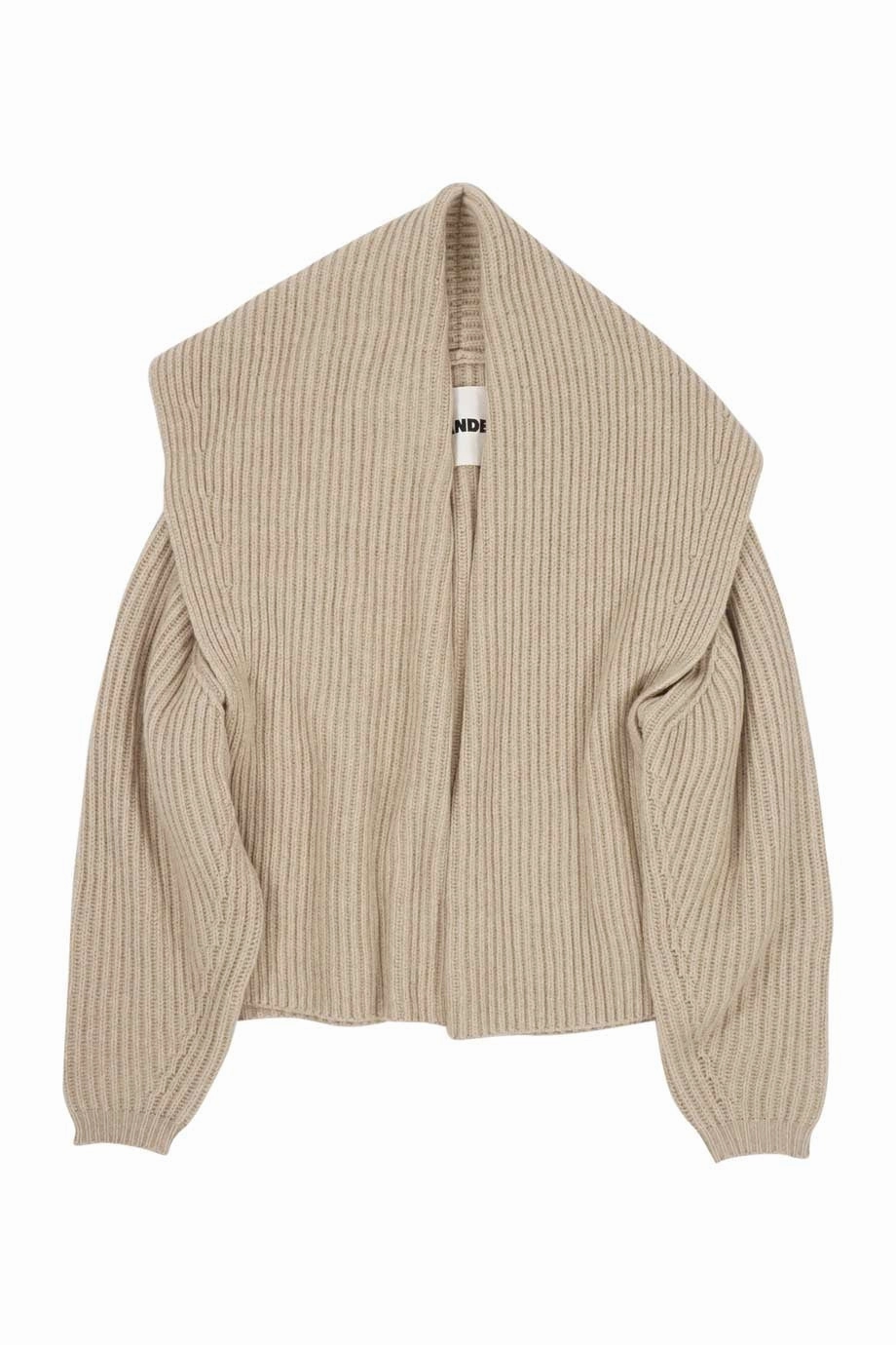 [WW30614] Jil Sander | Knitwear Versatile Piece Tagless Labeling