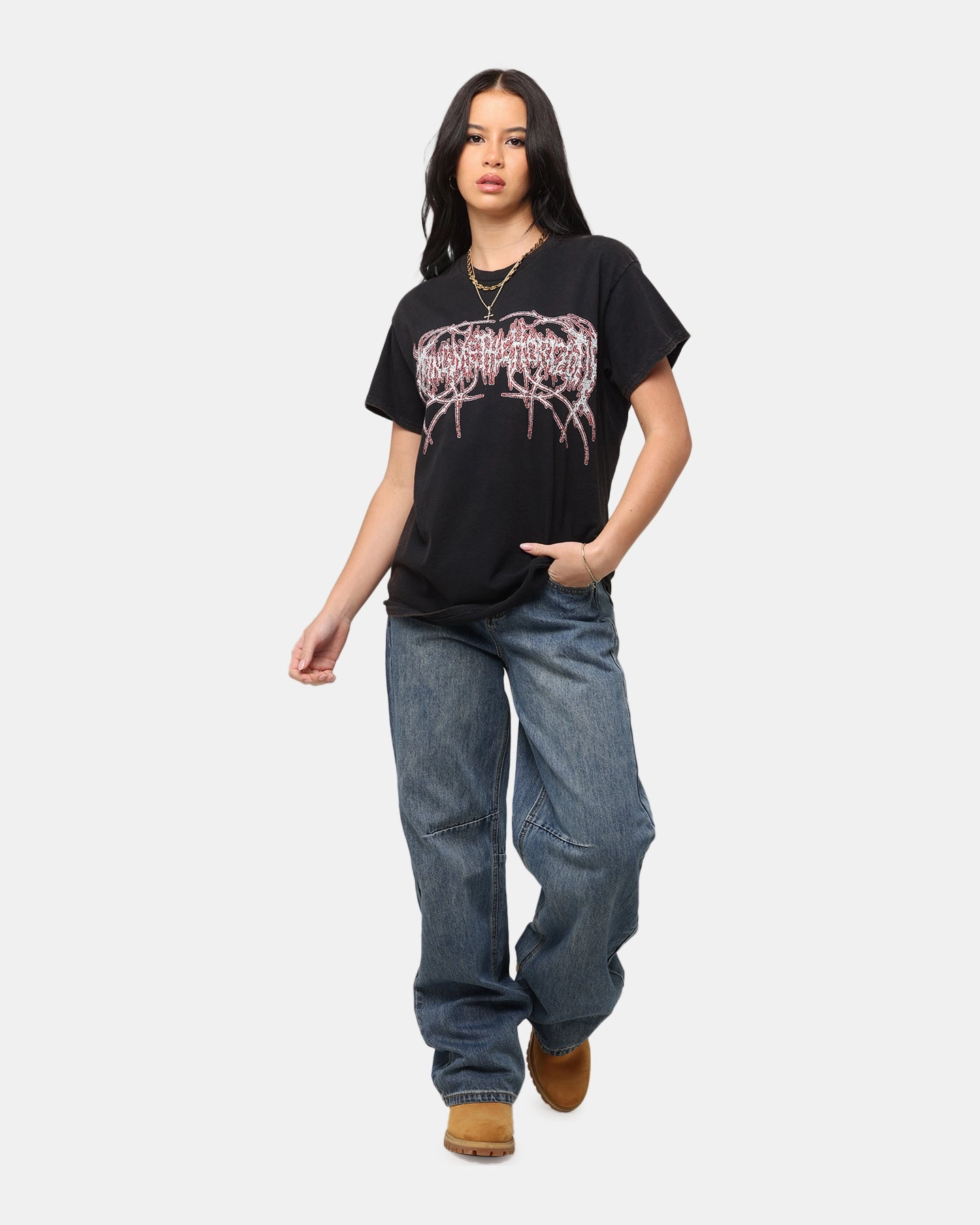 Bring Me The Horizon Nobody Loves You Vintage T-Shirt Black Vintage MoistureWicking Technology Weighted Hem Design