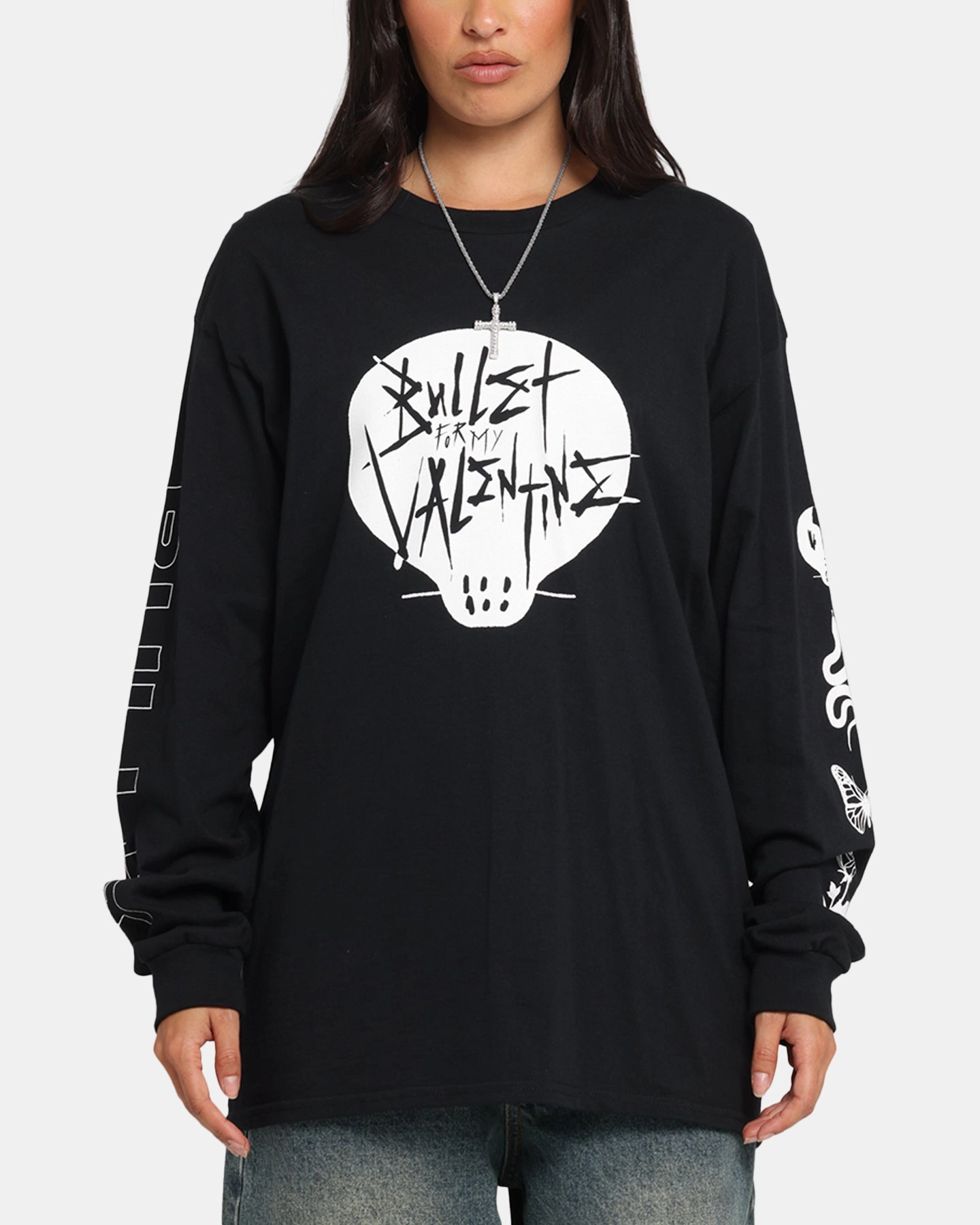 Bullet For My Valentine Parasite Long Sleeve T-Shirt Black CompactSize