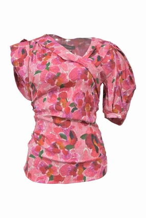 AbrasionResistant Surface Long Sleeve Polo [WW41046] Isabel Marant | Short sleeve top