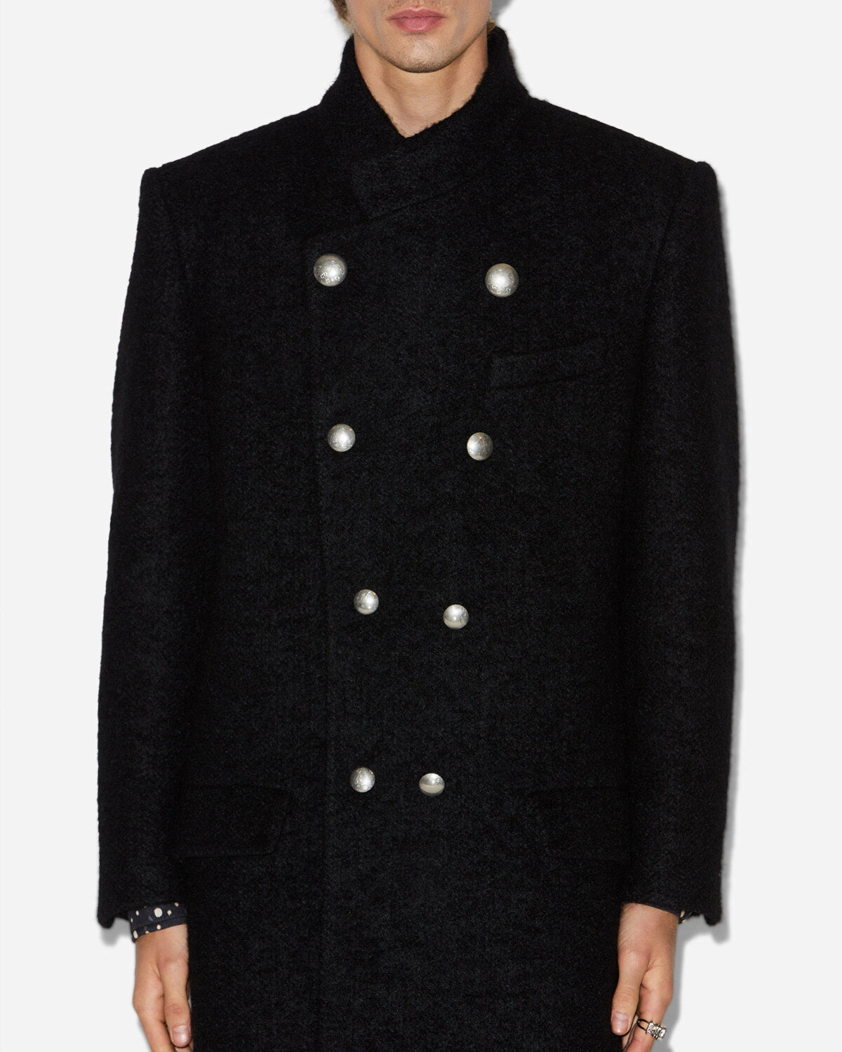 GIL COAT Cozy Fit Taped Neckline