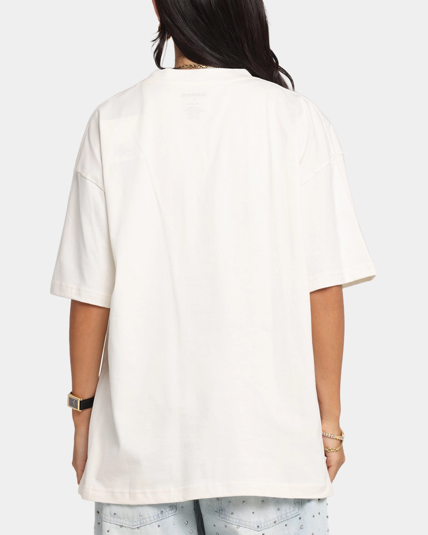 Fitted Tank Thermal Regulation System Carre Chocolate T-Shirt Off White