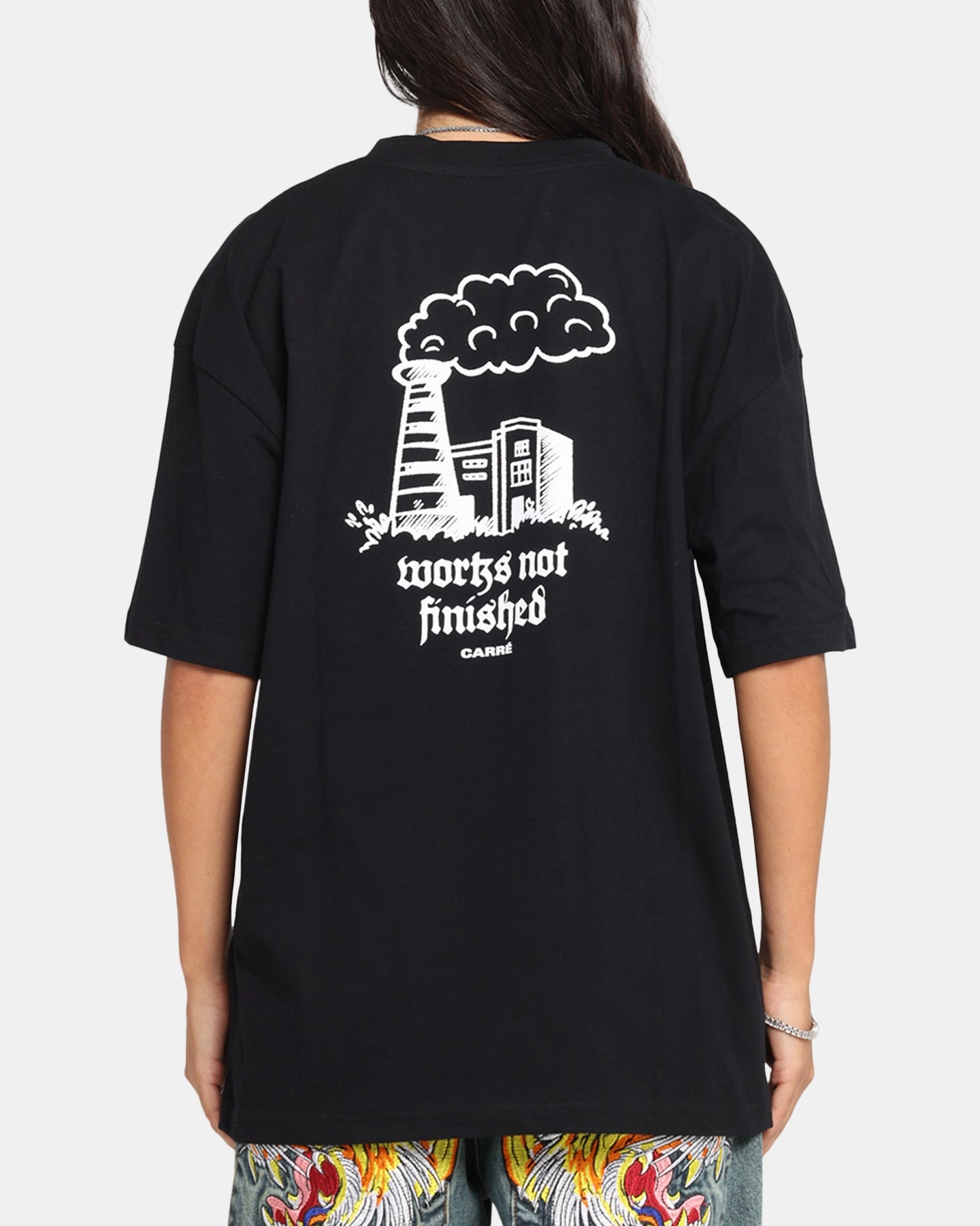 Carre Not Finished T-Shirt Black Hypoallergenic Lining