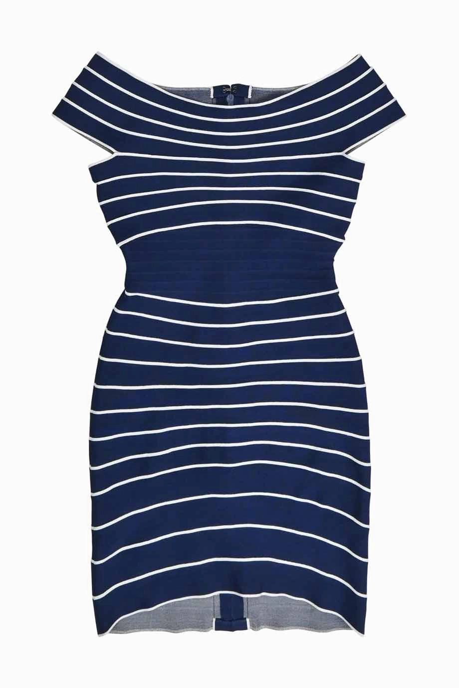 [WW34071] Herv?? L??ger | Mini Dress Minimal Touch Soft Cut