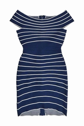 [WW34071] Herv?? L??ger | Mini Dress Minimal Touch Soft Cut