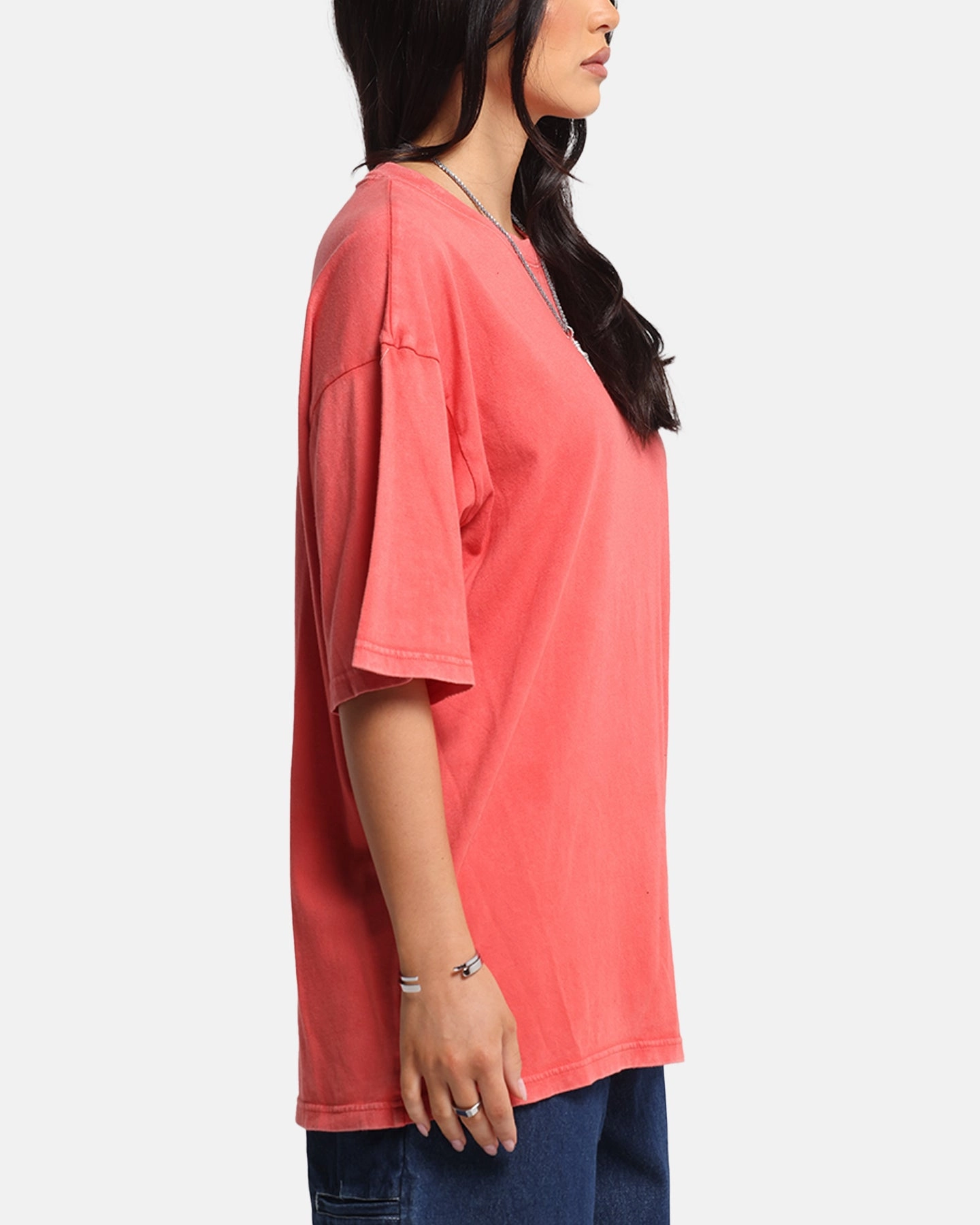 Champion Jersey TC Riggins T-Shirt Red FlexibleLayeredConstruction Contrast Stitch