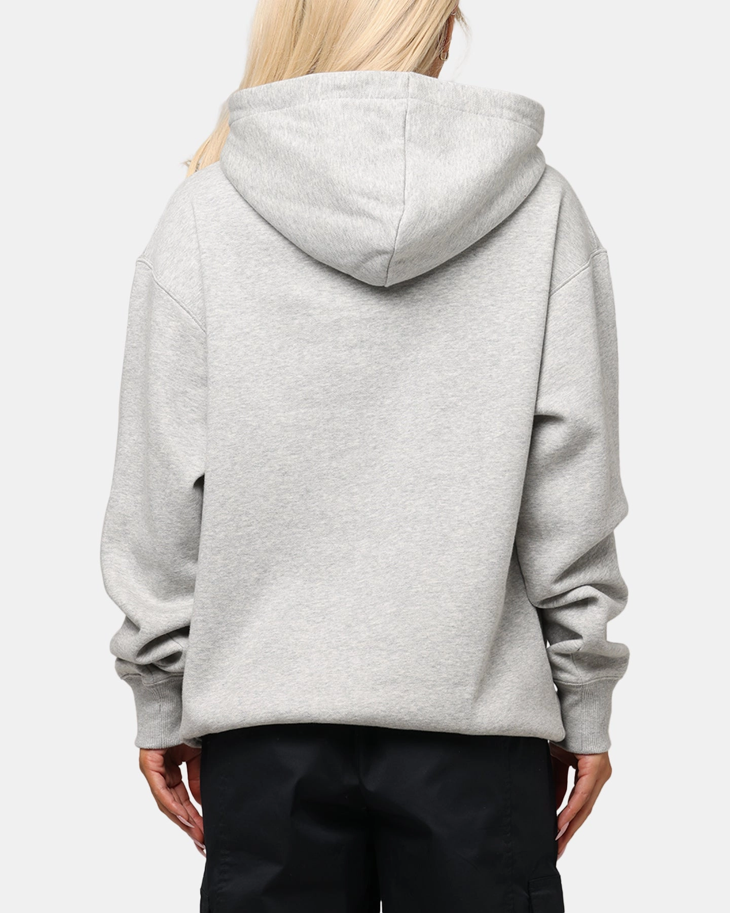 Comfortable Cut Champion Rochester Graphic Hoodie Grey