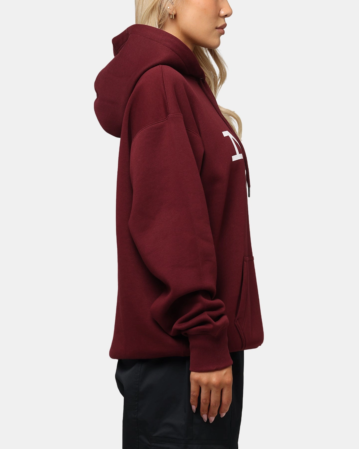 Layered Ply Construction Hidden Ventilation Zones Champion Rochester Graphic Hoodie Red