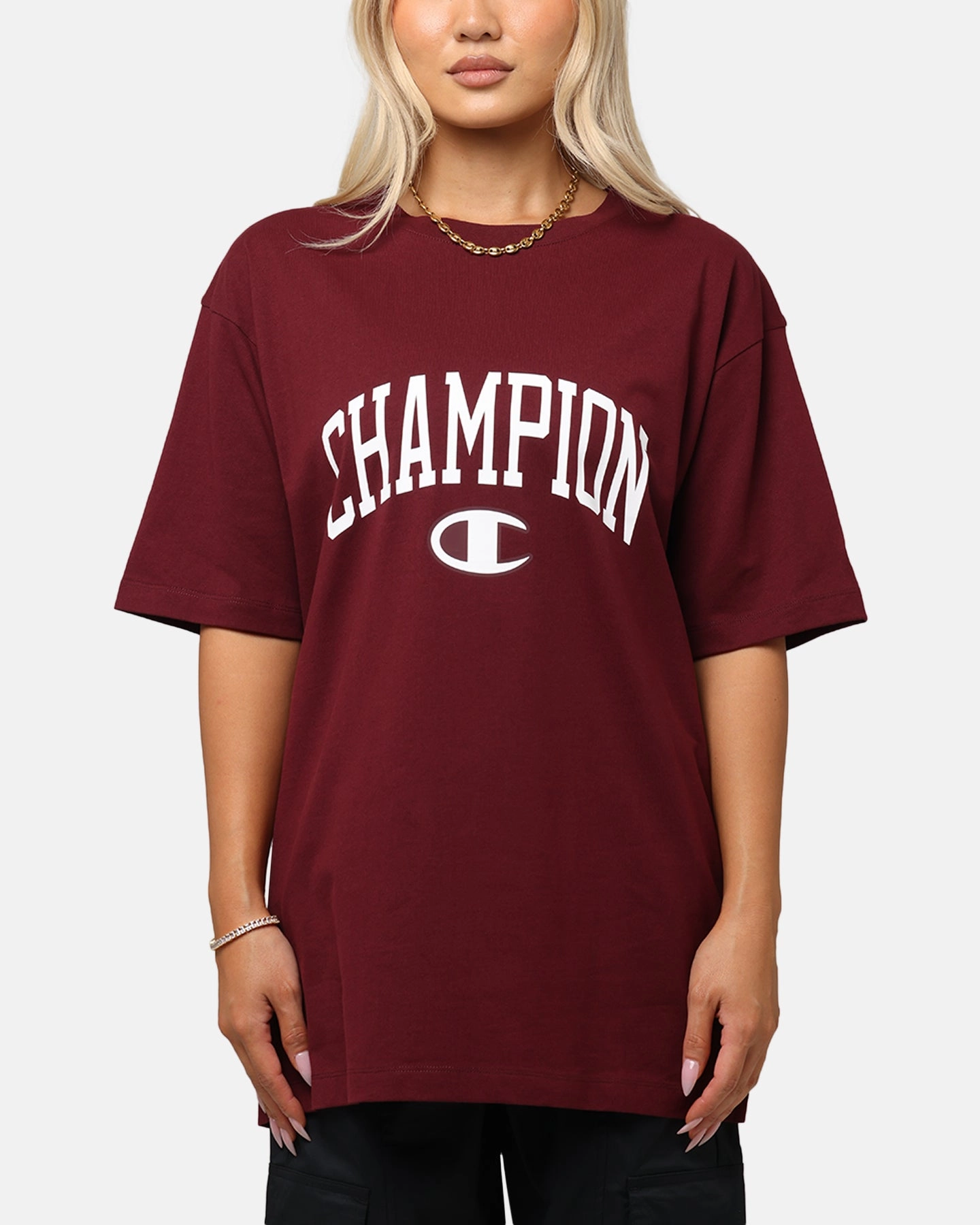 ArticulatedElbowShaping Champion Rochester Graphic T-Shirt Red