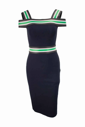 AntiStaticMaterial Dreamy Drape [WW10617] Christopher Kane | Knee Length Dress