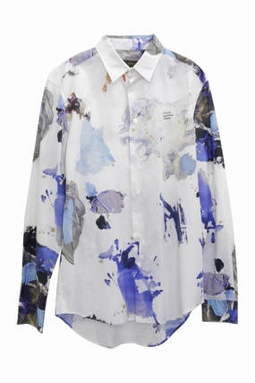 [WW21836] Louis Vuitton | Shirt Checkered Print Chic Comfort