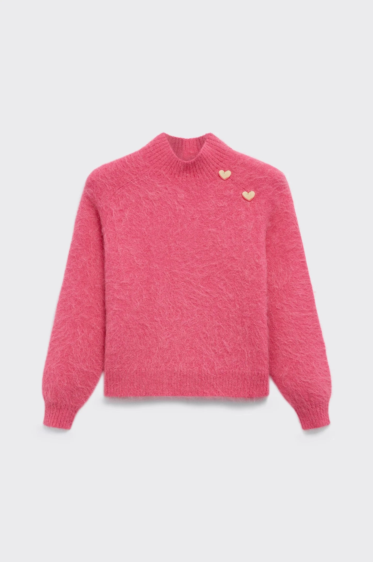 Chill Vibe Performance Fit Wear Coeur Sweater in Rose