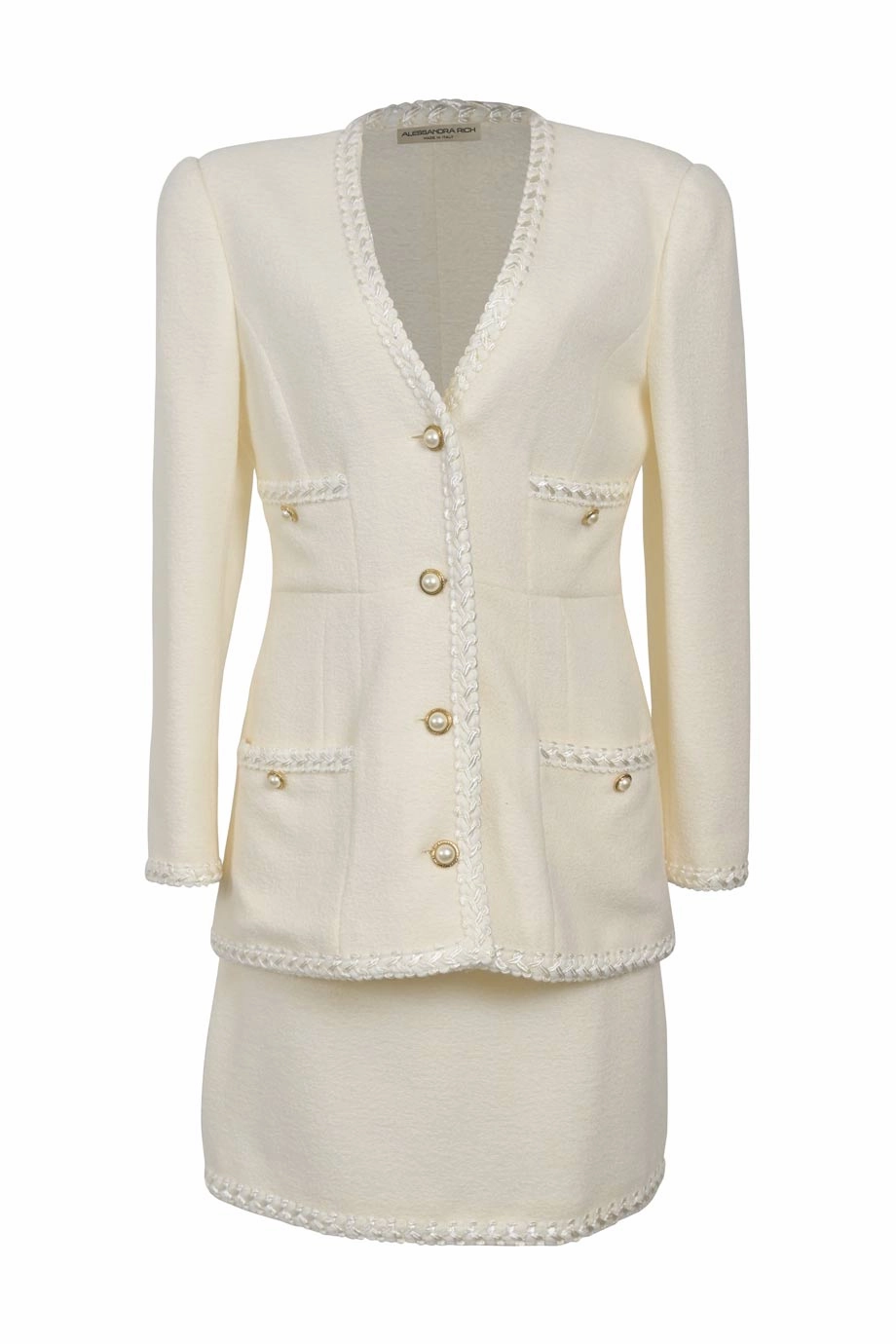 NonIrritating Flatlock Stitching self-care [WW37295] Alessandra Rich | Suit